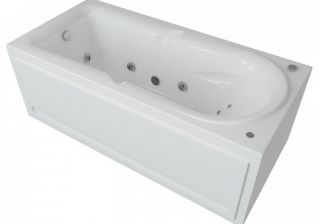 Акриловая ванна АКВАТЕК Леда 170x80 см без гидромассажа